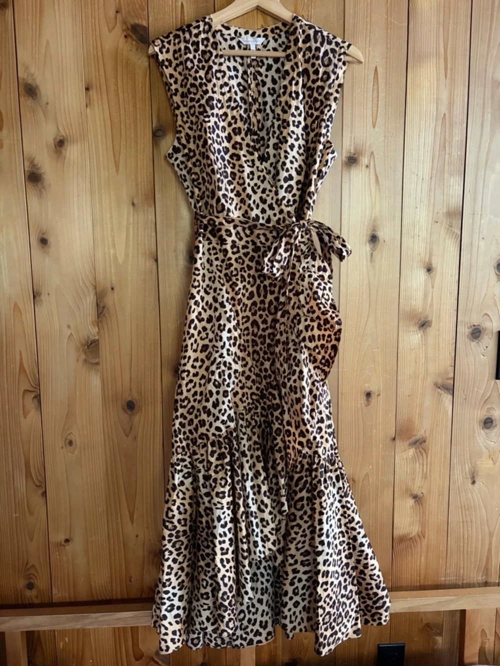 Rebecca Taylor Spring Leopard Wrap Dress